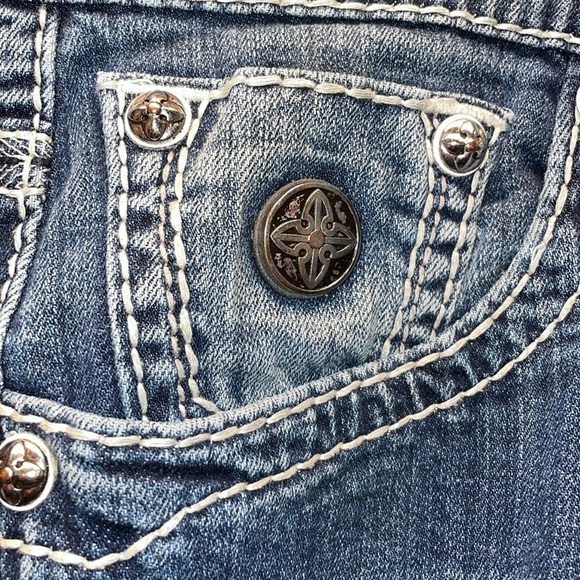 ROCK REViVAL Like NEW Highend Designer Rock revival jeans mens 34x32 Morley boot - Picture 7 of 13